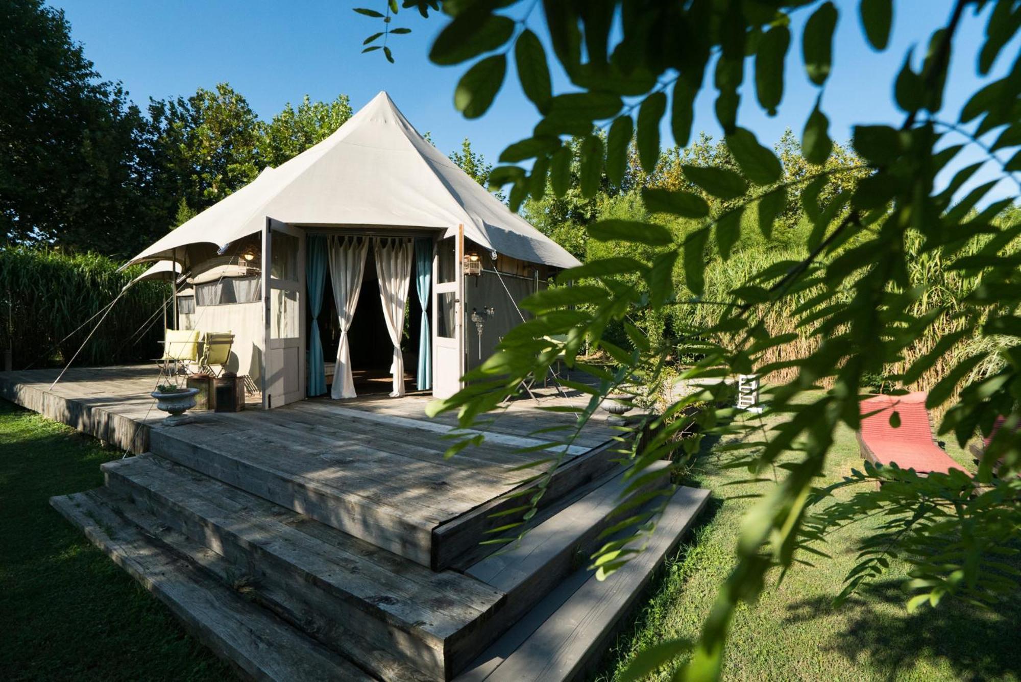 Glamping Canonici Di San Marco Мирано Экстерьер фото